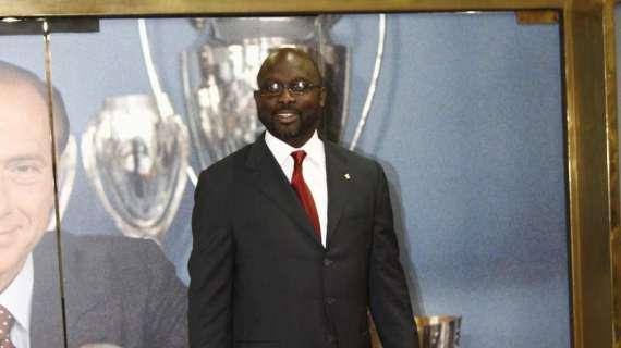 Weah rivela: "Ho parlato con Maldini di mio figlio, sembrava fosse interessato a prenderlo dal Lille ma poi non se ne è fatto nulla"
