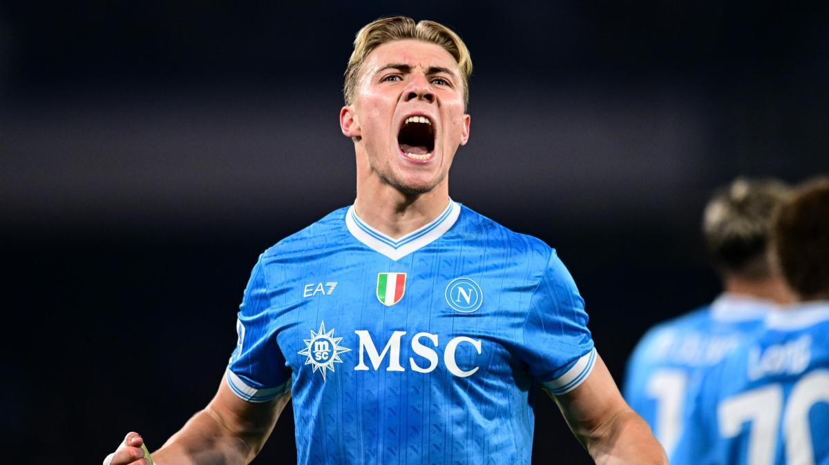 Serie A, il Napoli vince sulla Juve: doppietta di Højlund