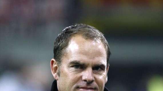 Ajax, de Boer: "Stam al Milan? Difficilmente potremmo fermarlo se davvero volesse andare"