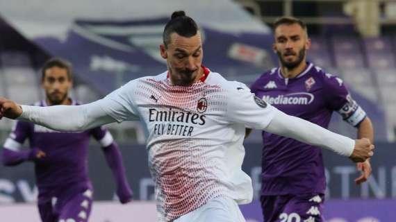 A Firenze il Milan ha vinto la partita dopo essere andato in svantaggio per la prima volta in questo campionato
