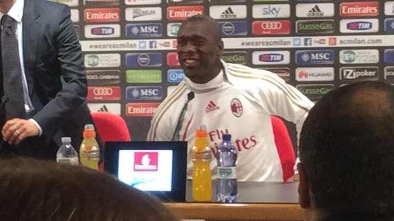 LIVE MN - Seedorf: "Essien non sarà titolare, dobbiamo cercare di imporre sempre il nostro gioco"