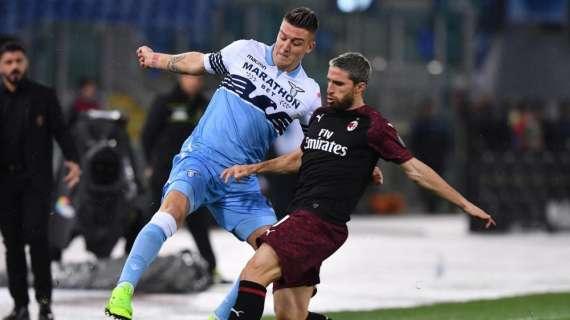Lazio-Milan 1-1, il tabellino