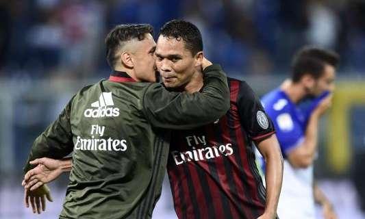 Verso l’Atalanta, tra certezze e un paio di dubbi: più Lapa che Bacca, De Sciglio-Antonelli per una maglia
