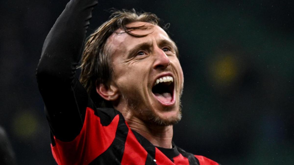 Modric stakanovista: primo tra i rossoneri per minuti giocati