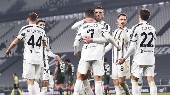 Juventus, domani allenamento mattutino alla vigilia della sfida contro il Milan