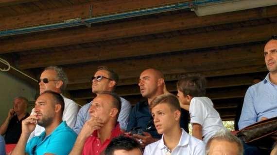 FOTO MN - Vismara, presente anche Brocchi alla gara della Primavera del Milan contro la Fiorentina