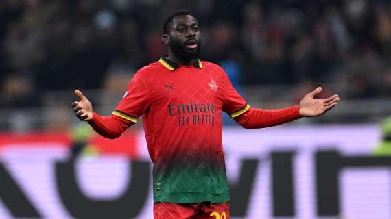 Milan, Fofana non preoccupa: ci sarà in finale di Coppa Italia