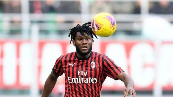 Sky - Milan, negativo anche il secondo tampone di Kessie: l'ivoriano può tornare ad allenarsi