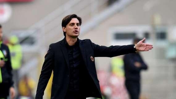 Montella a Premium: “E’ un risultato che ci dà forza e convinzione. Vorrei vedere la scintilla sabato contro la Juve”