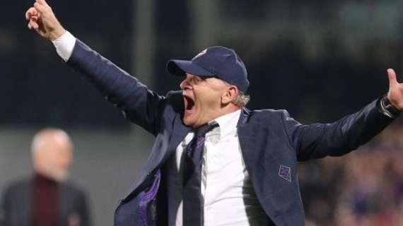 Fiorentina, Iachini a Sky: "Prima del gol del Milan c'era un fallo. Il rigore? Cutrone stava calciando in porta..."