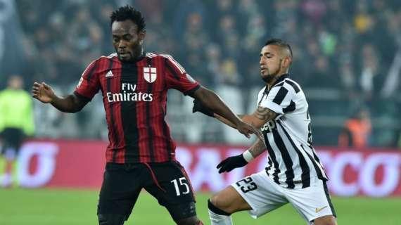 Muntari-Essien, che disastro: Inzaghi vede ma non provvede. E quella fascia sul braccio del quattro...