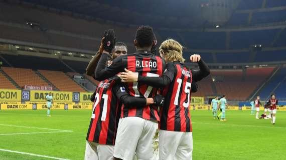 Milan, contro il Torino all'andata i rossoneri vinsero 2-0