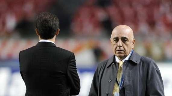 Galliani a MN: "Non ci saranno altri acqusiti, Borriello non arriva, aspettiamo Pato. I rinnovi in primavera"