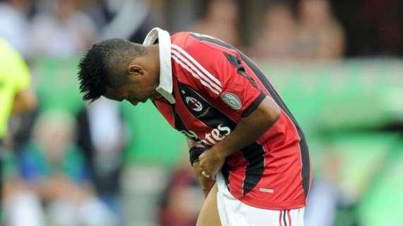 A.C. MILAN COMUNICATO UFFICIALE: problema muscolare per Robinho