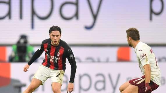 Calabria: "Gioco dove c'è bisogno. Lo stile Milan mi ha insegnato ad avere rispetto per tutti e paura di nessuno"