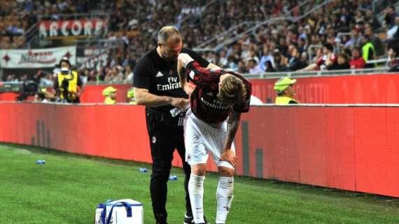 AC MILAN COMUNICATO UFFICIALE: frattura di due vertebre lombari per Biglia