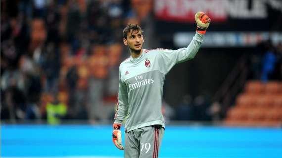 Donnarumma: "Contento dei miei progressi, all'inizio rischiavo di più"