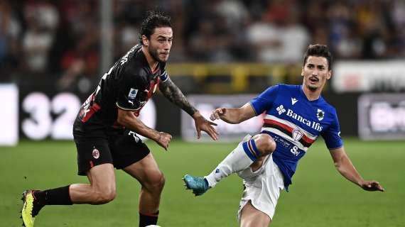 Il Milan si sblocca finalmente lontano da San Siro: contro la Samp prima vittoria esterna in stagione