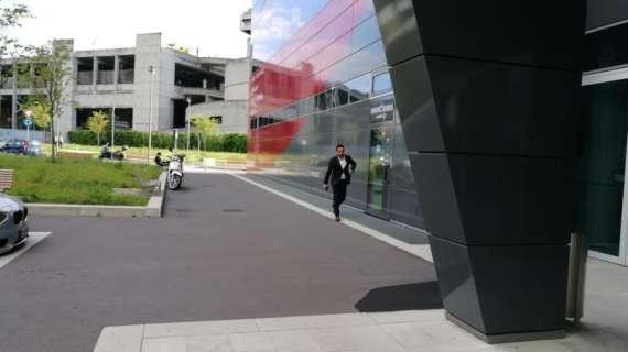 VIDEO MN - Arrivato Giuseppe Riso a Casa Milan per incontrare la dirigenza