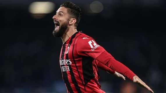 Gazzetta - Giroud segna solo gol pesanti: 8 reti da 9 punti, nessun attaccante incide quanto lui in A