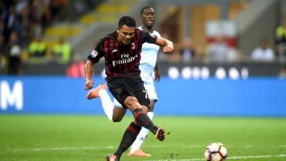 Milan, Montella si gode il suo cecchino: in Serie A, Bacca segna un gol ogni due tiri in porta