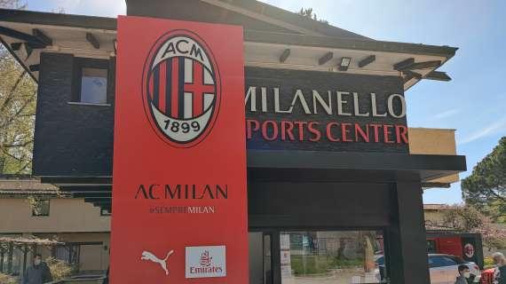Milan, domani allenamento al mattino