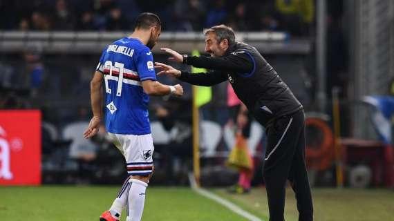 Giampaolo su Quagliarella: "Ha fatto qualcosa di straordinario"