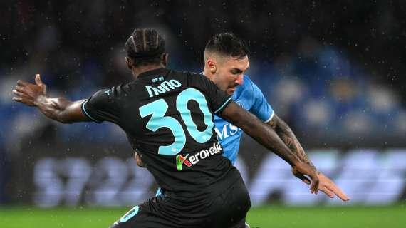 Serie A, Napoli-Lazio 0-1: biancocelesti nuovamente amari per Conte
