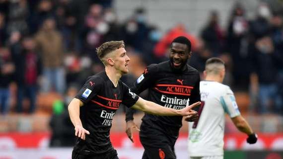 Gazzetta - Milan all'esame Toro. Pioli cambia la trequarti: dentro Kessiè e Saelemaekers