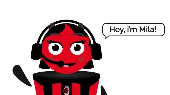 Mila, la nuova assistente virtuale di AC Milan per il servizio di live chat con i tifosi