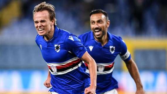 Marchetti: "Damsgaard piace al Milan, ma la Sampdoria non lo vuole cedere"