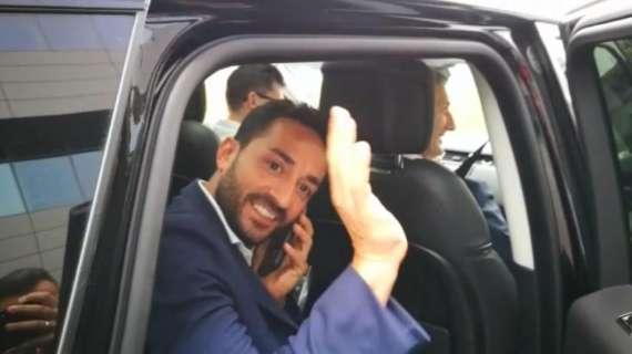 VIDEO MN - Riso: "Parlato di Sensi e Mancini? No, no. Ma piacciono? Spero di sì. Incontro con Maldini? Andato benissimo"