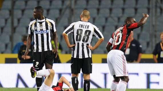 Udinese-Milan: è finita, friulani in Champions League! Lacrime di Pirlo sotto la Sud