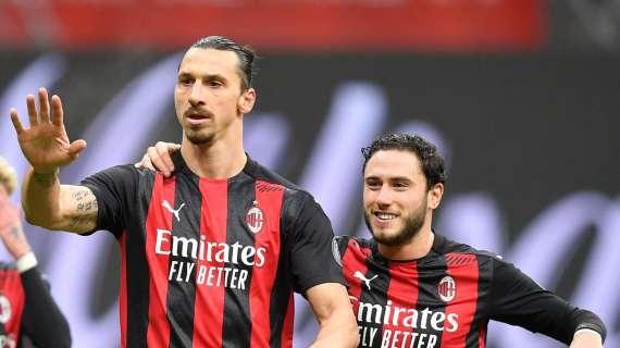 MN - Milan, allenamento in palestra per Ibrahimovic. Calabria parzialmente in gruppo