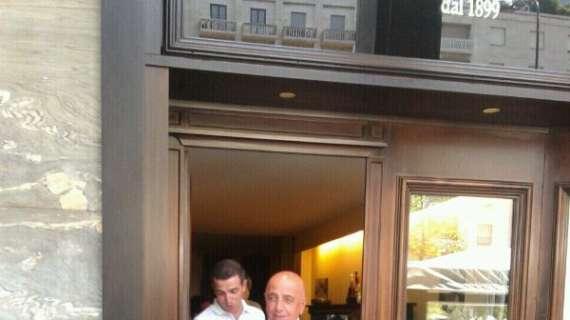 FOTO MN - Galliani: "Se cediamo Mesbah non prendiamo sostituti". Perinetti: "Una chiacchierata col Milan"
