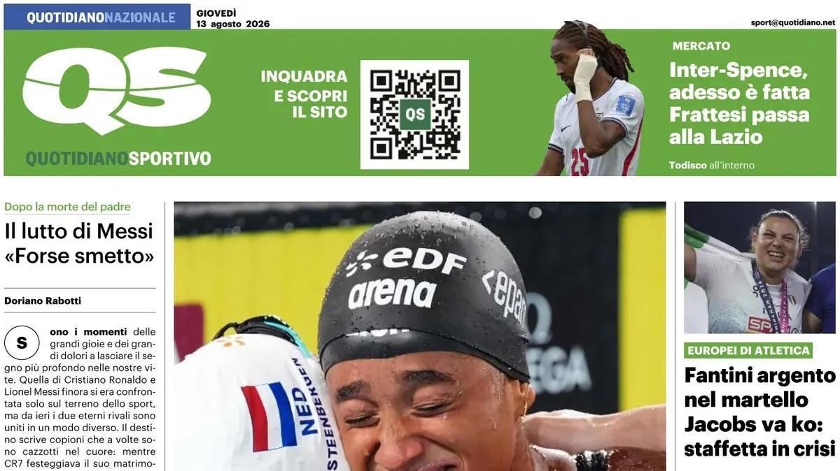 Il QS titola: "Faccia a faccia: Maignan atteso da Cardinale"