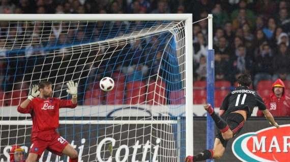 IBRA STORYGALLERY - Il tuffo di Napoli, Milan corsaro al San Paolo