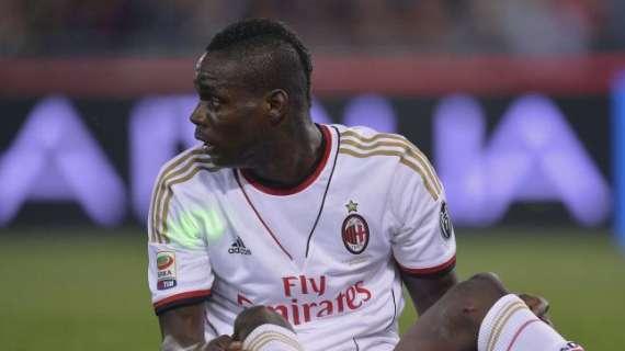 Balotelli infuriato a Sky: "Vi aspettate che faccia sempre 5 gol, ogni volta che il Milan perde è colpa mia. Non capite di calcio"