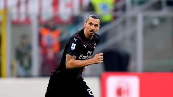Ibrahimovic a Sky: "Volevo fare gol e fare il gesto di Dio sotto la curva. Manca fiducia sottoporta"