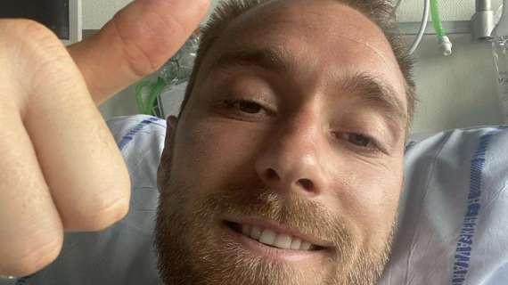 Eriksen rassicura tutti: "Devo ancora fare degli esami, ma mi sento bene"