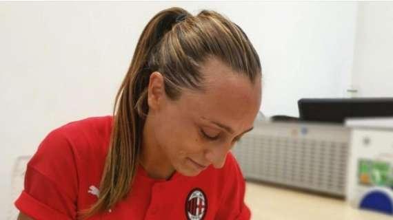 Milan Femminile, la gioia social della Salvatori Rinaldi