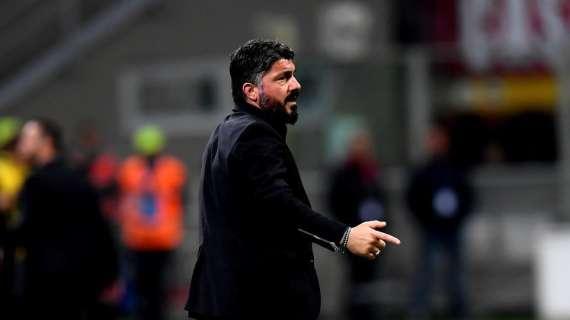 Gattuso: "Eventuale 5° posto? Per me non sarebbe un fallimento"