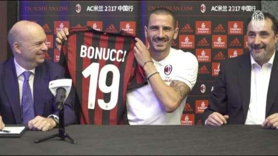 Bonucci, stasera prima da titolare ma non solo: indosserà anche la fascia da capitano. Leo è già il leader del nuovo Milan