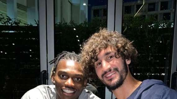 Compleanno di Adli, Yacine festeggia anche con Leao: la foto social