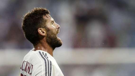 Nocerino: "Ho pensato di non sentirmi più all'altezza del Milan"