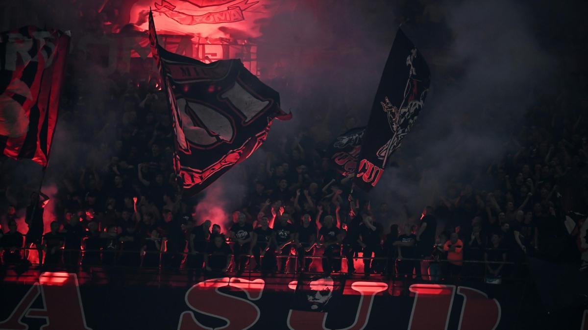 La Curva Sud Milano torna a tifare a San Siro in occasione di Milan-Napoli