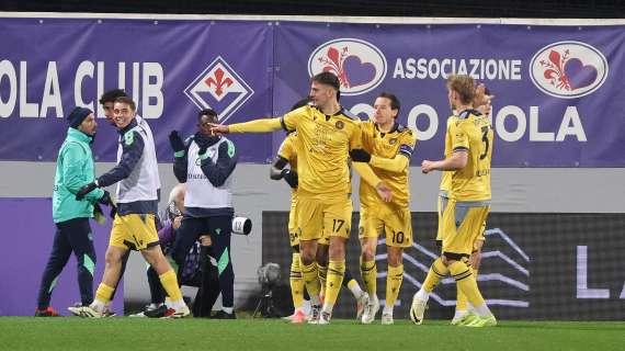 Cade ancora la Fiorentina! L'Udinese passa al Franchi in rimonta