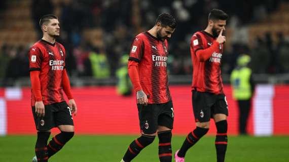Gazzetta - Milan fuori anche dalla Coppa Italia: altro flop dopo la Champions