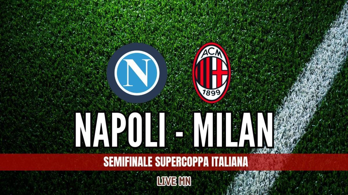LIVE MN - Napoli-Milan (2-0): Neres-Hojlund, in finale di Supercoppa ci vanno gli azzurri