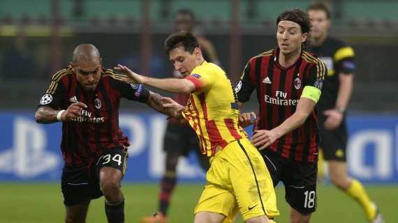 Montolivo-De Jong muro rossonero